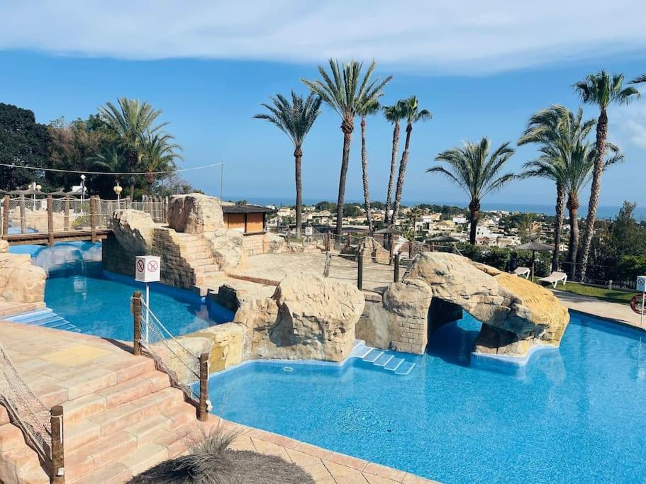 Imperial Park - Bungalow Mit Panoramablick Und Schoener Terrasse Calpe Exterior photo
