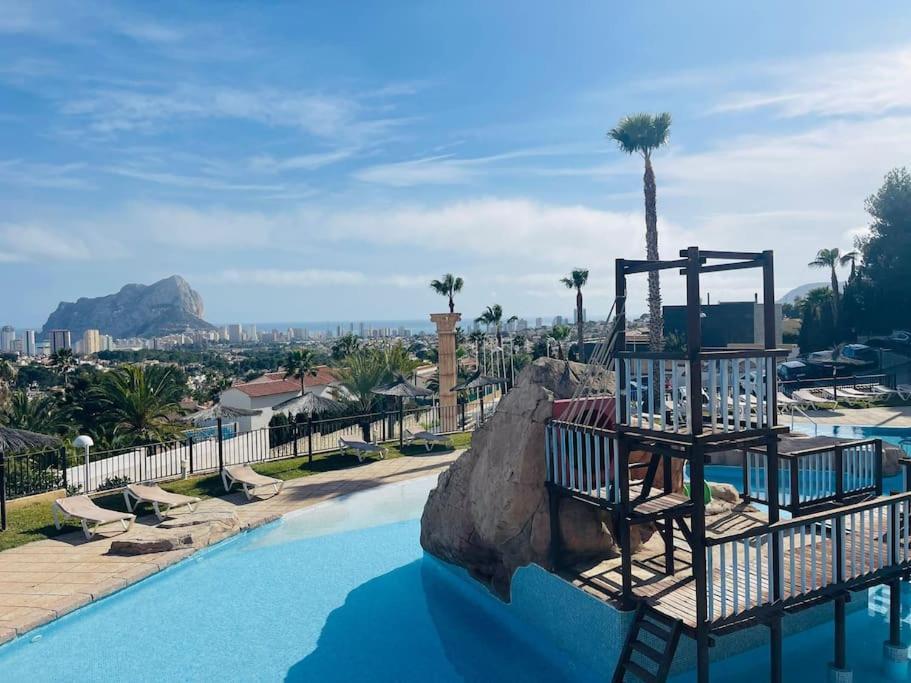 Imperial Park - Bungalow Mit Panoramablick Und Schoener Terrasse Calpe Exterior photo
