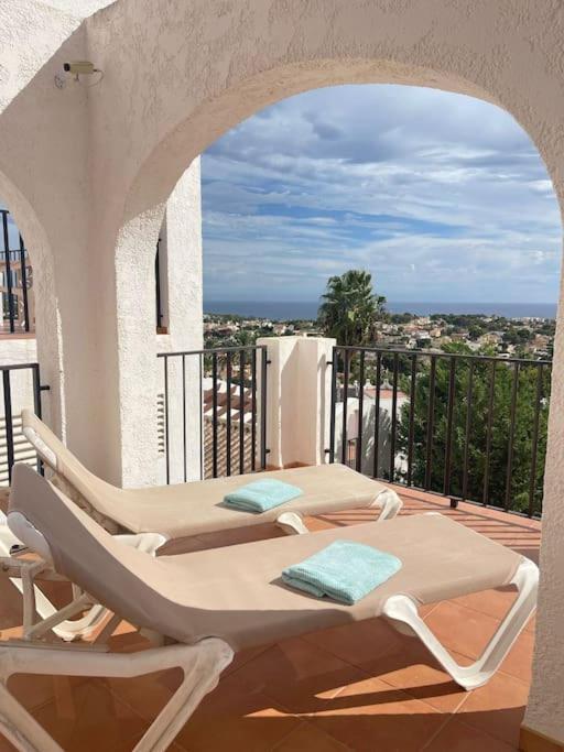 Imperial Park - Bungalow Mit Panoramablick Und Schoener Terrasse Calpe Exterior photo