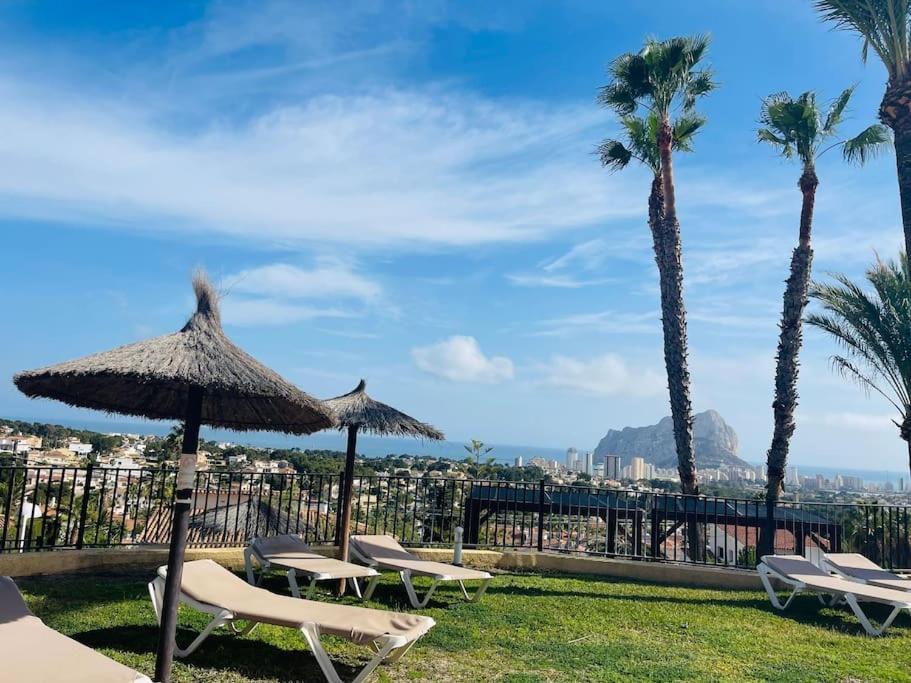 Imperial Park - Bungalow Mit Panoramablick Und Schoener Terrasse Calpe Exterior photo