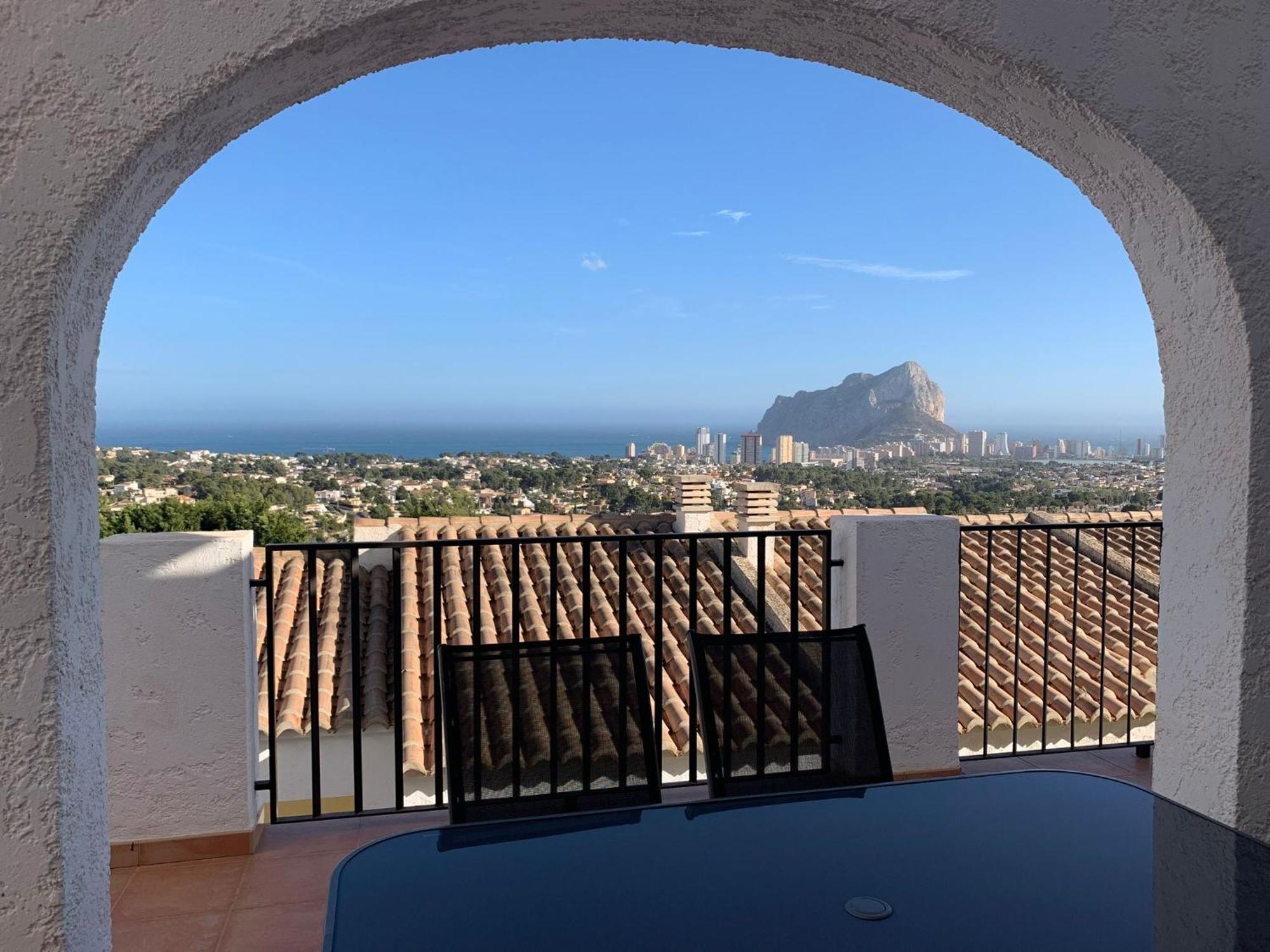 Imperial Park - Bungalow Mit Panoramablick Und Schoener Terrasse Calpe Exterior photo